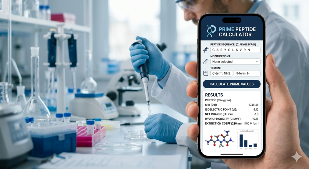 prime peptide calculator
